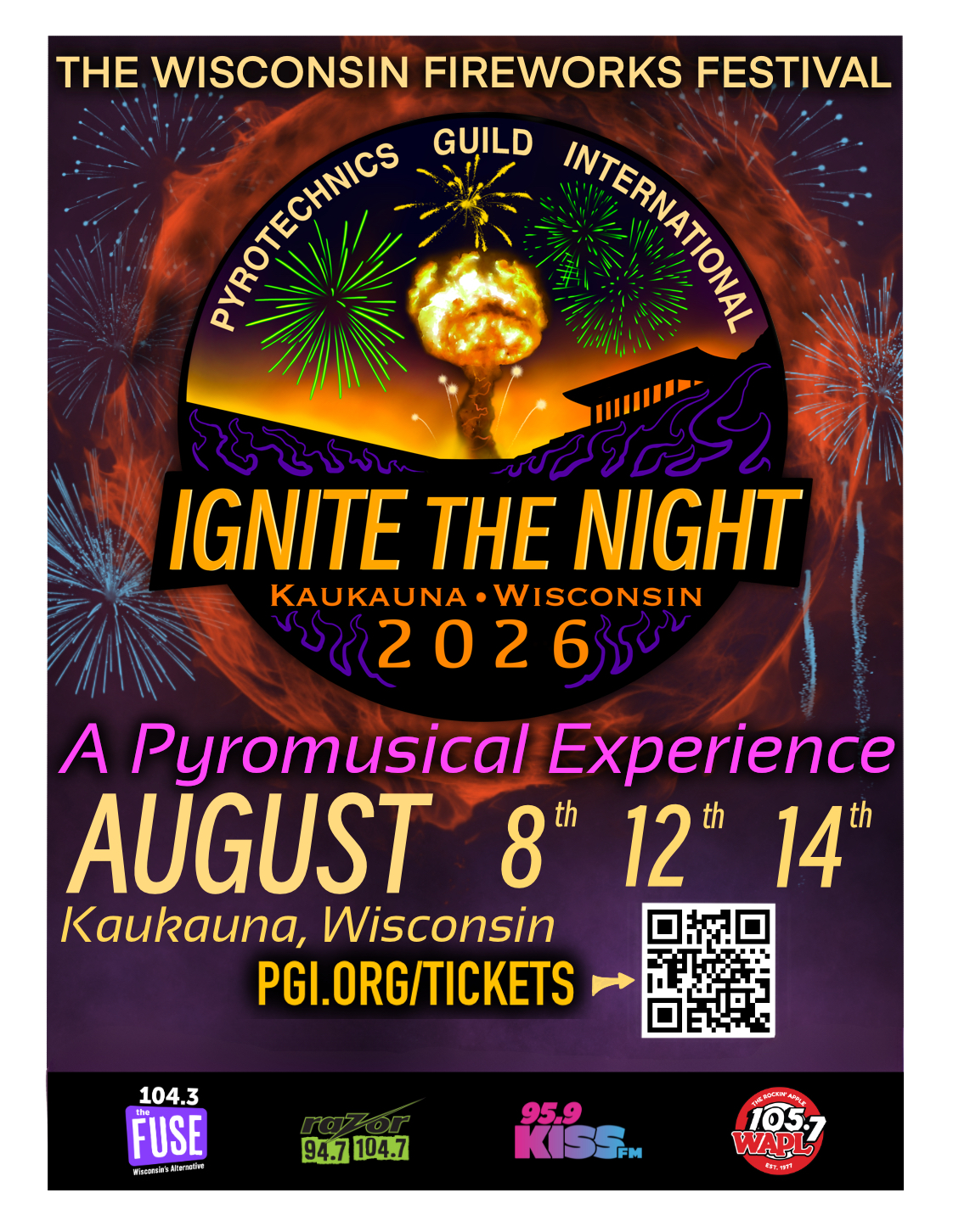 2026 Wisconsin Fireworks Festival - Ignite The Night